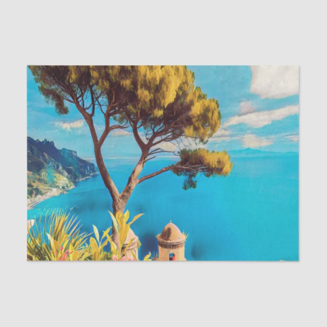 ldp RAVELLO - Der Garten der Villa Rufolo Seidenpapier (Vorderseite)