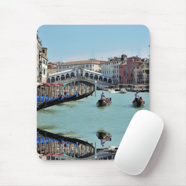 ldp RIALTO BRIDGE - Venedig - Kanal Grande Mousepad (Mit Mouse)