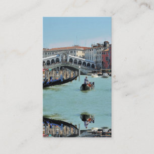 ldp RIALTO BRIDGE - Venedig - Kanal Grande Visitenkarte