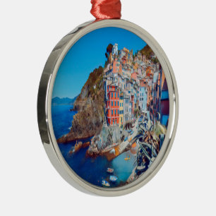 ldp RIOMAGGIORE - Cinque Terre - Ornament Aus Metall