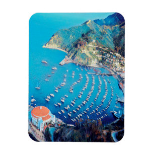 ldp SANTA CATALINA Island - Kalifornien - Hafen Magnet