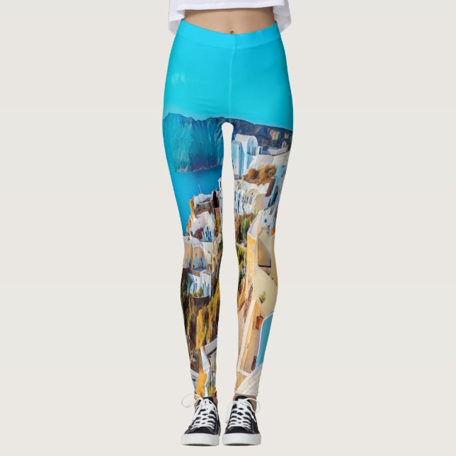 ldp SANTORINI - Panorama - Leggings (Vorderseite)