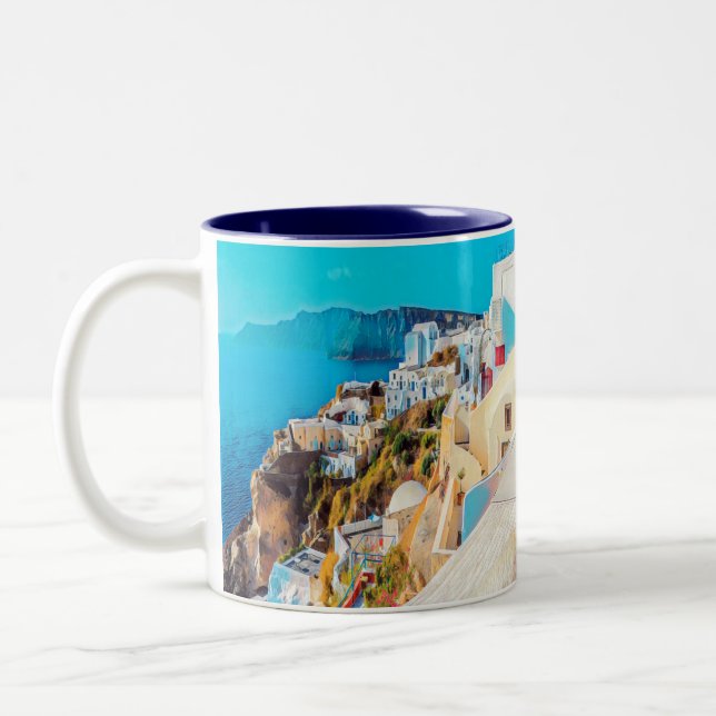 ldp SANTORINI - Panorama - Zweifarbige Tasse (Links)