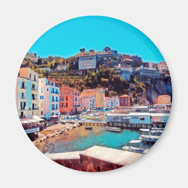 ldp SORRENTO - Panorama - Strand - Magnet (Vorne)
