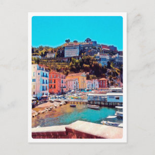 ldp SORRENTO - Panorama - Strand - Postkarte
