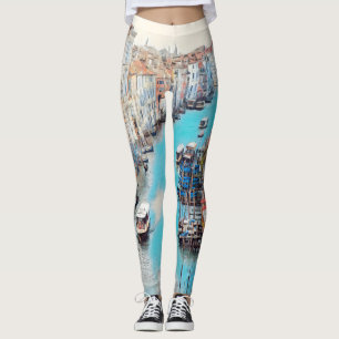 ldp VENICE - Blick auf den Canale Grande von Rialt Leggings