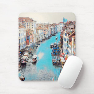 ldp VENICE - Blick auf den Canale Grande von Rialt Mousepad