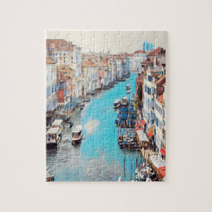 ldp VENICE - Blick auf den Canale Grande von Rialt Puzzle