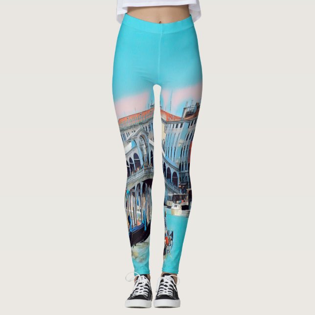 ldp VENICE - Gondeln - Rialto - Leggings (Vorderseite)