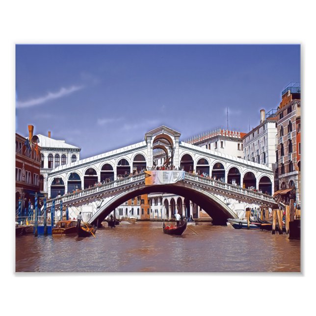 ldp Venice - RIALTO BRIDGE - Fotodruck (Vorne)