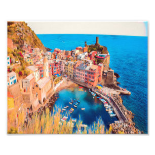 ldp VERNAZZA - Cinque Terre - Fotodruck