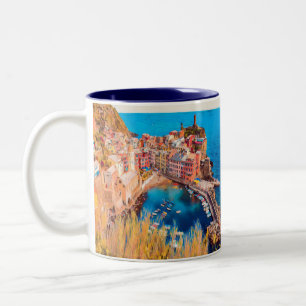 ldp VERNAZZA - Cinque Terre - Zweifarbige Tasse
