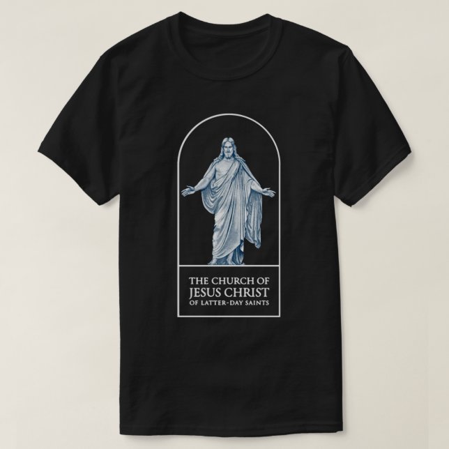 LDS Church Shirt Church Church of Jesus Christ Log (Design vorne)