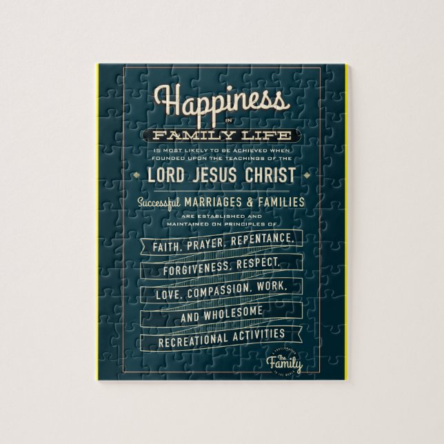 LDS Familien-Proklamationspuzzlespiel Puzzle (Vertikal)