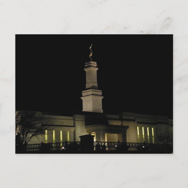 LDS-Kirche Postkarte (Vorderseite)