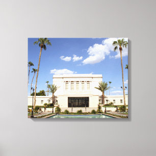LDS Mesa Arizona Tempel Mormon Bild Leinwanddruck