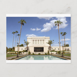 LDS Mesa Arizona Tempel Mormon Bild Postkarte