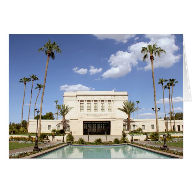 Lds mesa arizona Tempelmormonenbild (Vorderseite (Horizontal))