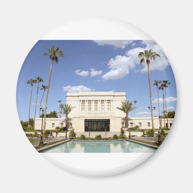 Lds mesa arizona Tempelmormonenbild Magnet (Vorne)