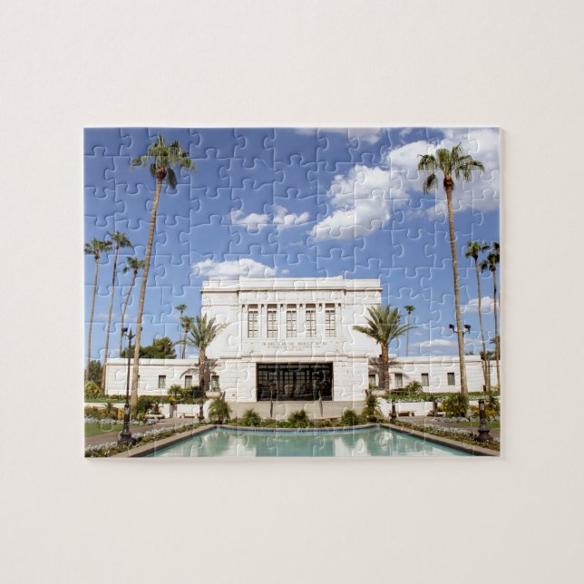 Lds mesa arizona Tempelmormonenbild Puzzle (Horizontal)