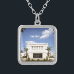Lds mesa arizona Tempelmormonenbild Versilberte Kette<br><div class="desc">ein wunderschönes Bild des Tempels von mesa,  perfekt für die Familie Arizona.</div>