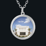 Lds mesa arizona Tempelmormonenbild Versilberte Kette<br><div class="desc">ein wunderschönes Bild des Tempels von mesa,  perfekt für die Familie Arizona.</div>