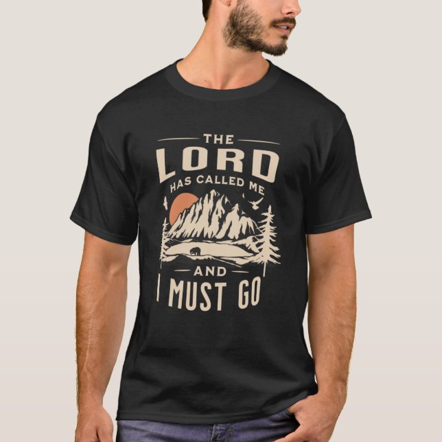 LDS Missionar der Herr hat mich gerufen T-Shirt (Vorderseite)