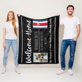 LDS Missionary Homecoming Welcome Zuhause Custom S Fleecedecke