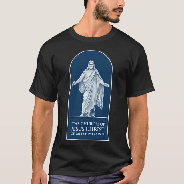 Lds Mormon Church of Jesus Christ Logo Mormons T-Shirt (Vorderseite)