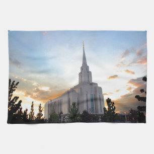 LDS mormon Oquirrh Mountain Utah Tempel Geschirrtuch