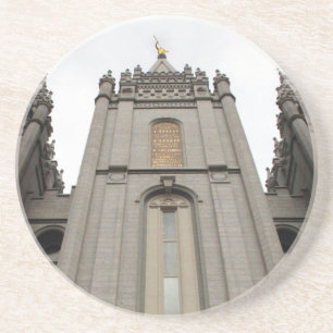 LDS Mormon Salt Lake City Tempel-Fotografie Getränkeuntersetzer