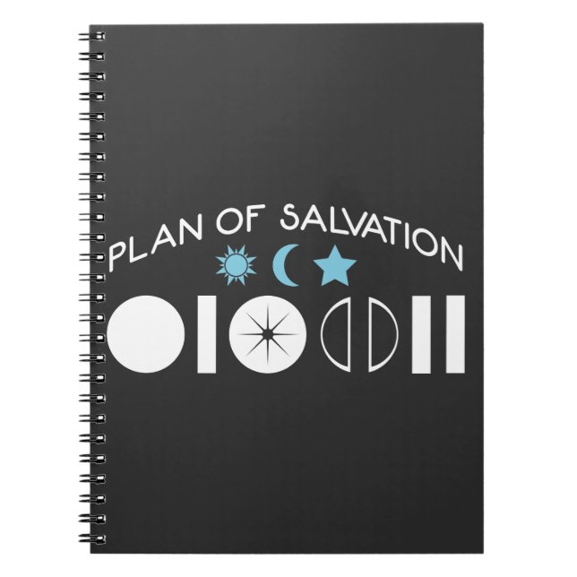 LDS Plan of Salvation Mormon Missionargeschenk Notizblock (Vorderseite)