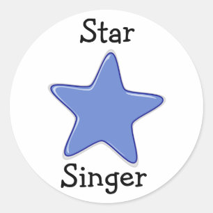 LDS Primäres Stickers - Star SInger