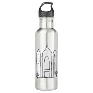 LDS Salt Lake City Tempel Edelstahlflasche