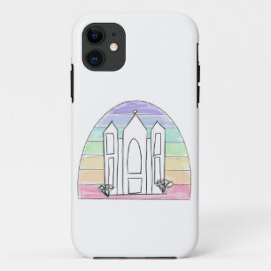 LDS Salt Lake City Tempel Regenbogen Sonnenunterga Case-Mate iPhone Hülle
