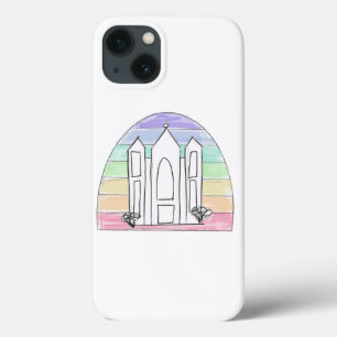 LDS Salt Lake City Tempel Regenbogenmormon Case-Mate iPhone Hülle