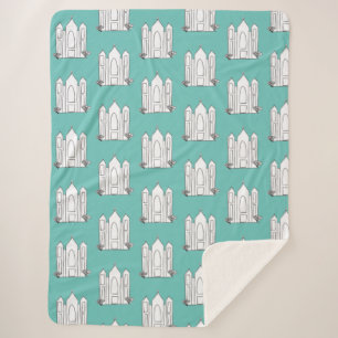 LDS Salt Lake City Temple einfache moderne Mormon  Sherpadecke