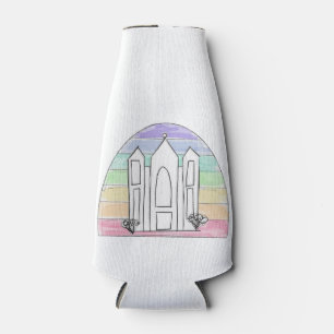 LDS Salt Lake City Temple Regenbogen Sonnenunterga Flaschenkühler
