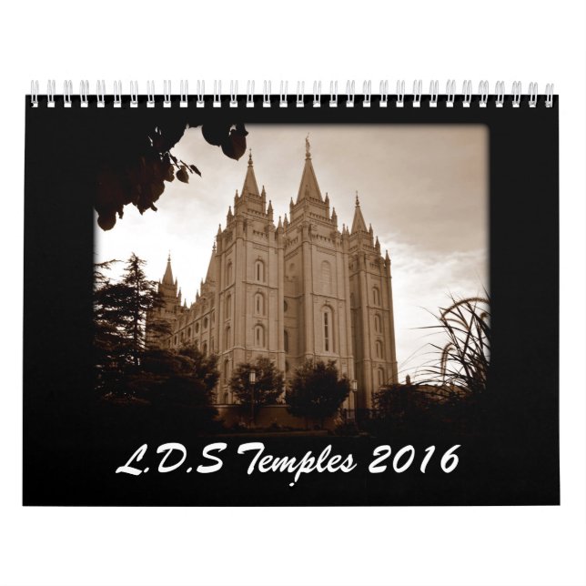 LDS Tempel 2016 Kalender (Titelbild)