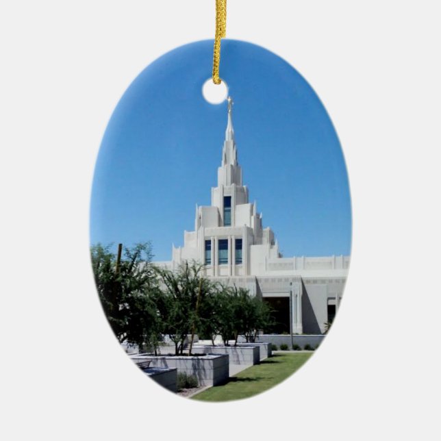 LDS Tempel Keramikornament (Vorne)
