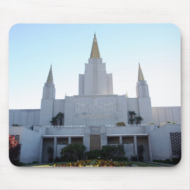 LDS Tempel - Oakland, CA Mousepad (Vorne)