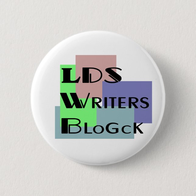 LDS Verfasser Blogck Knopf Button (Vorderseite)