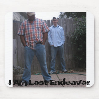 Le 14, bin ich verlorene Bemühung Mousepad