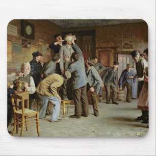 Le Bain de Pieds Inattendu, 1895 Mousepad