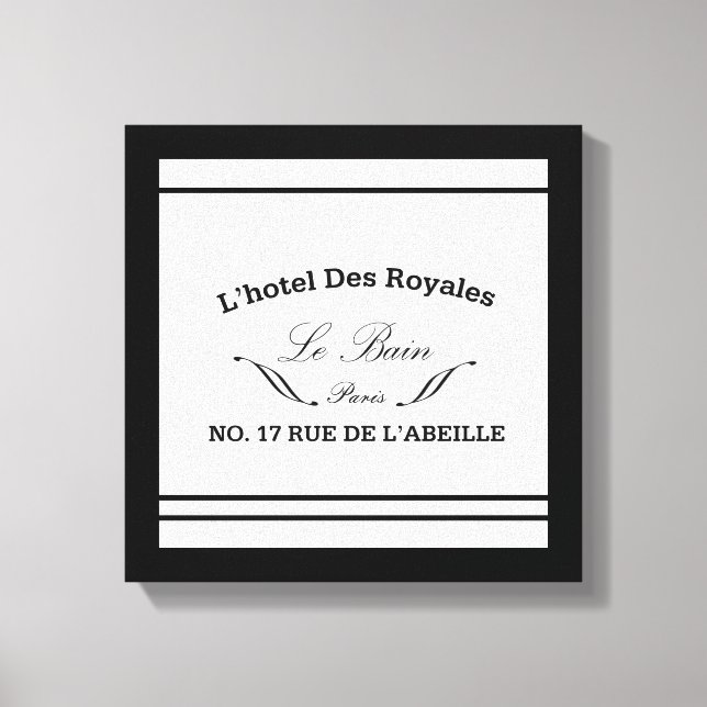 Le Bain Leinwand Printing (Vorderseite)