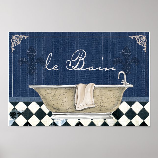 Le Bain Poster (Vorne)