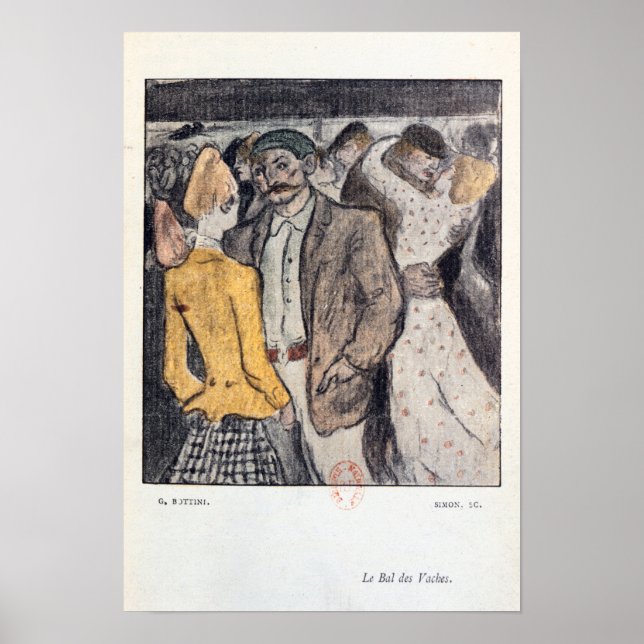 Le Bal de Vaches' Poster (Vorne)