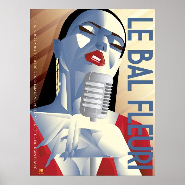 LE BAL FLEURI Poster (Vorne)