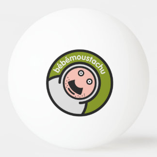 le Bébé moustatchu - Pingpong Tischtennisball