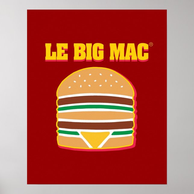 Le Big Mac Poster (Vorne)
